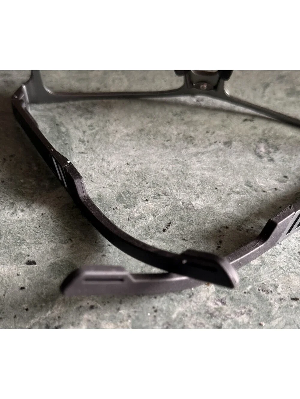 ANYLUV TC4571-2 Grey Blue Light Blocking Glasses Gunmetal Grey Carbon Made Italy